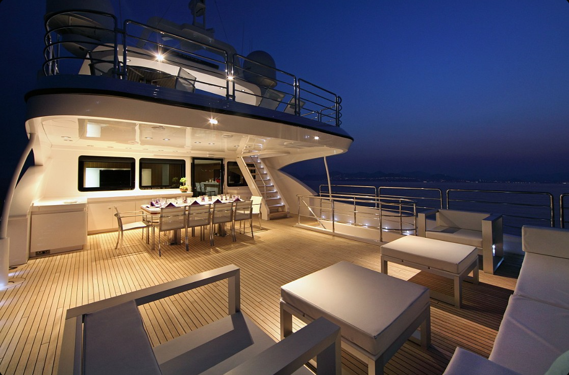 Yat Güverte Gece Aydınlatma